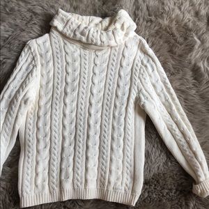 Thick knit sweater